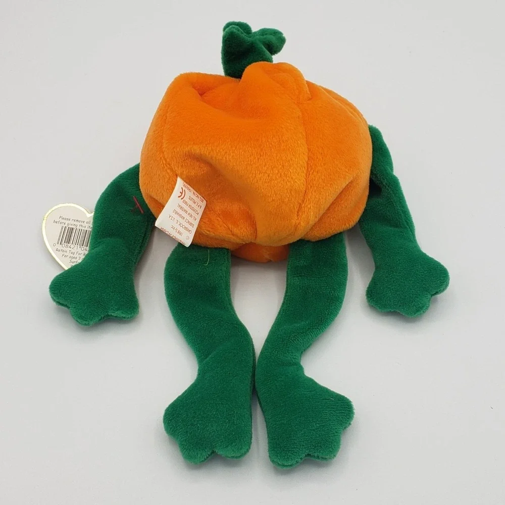 Ty Retired Beanie Baby‎ Pumkin Pumpkin Halloween 1998